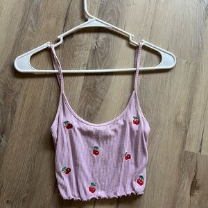 Cherry Crop Top
